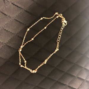 Small gold anklet - new without tags
